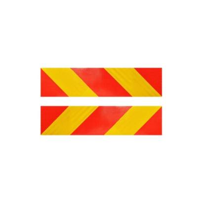 Autocolant reflectorizant galben-rosu, 56x13,5 cm Cod: AN102 Automotive TrustedCars