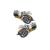 Ornament "ALBINA" metalic 11,5x6cm Cod: JST-02 Automotive TrustedCars