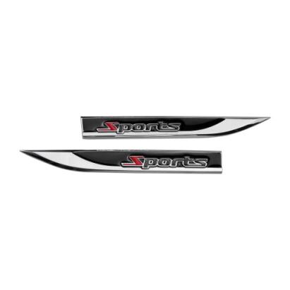 Ornament "SPORTS" metalic 14,6x1,8cm Cod: JST-05 Automotive TrustedCars