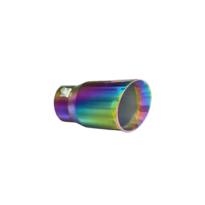 Ornament toba colorat model tesit inox universal sport tuning intrare 60mm iesire 70mm Cod: C83 Automotive TrustedCars