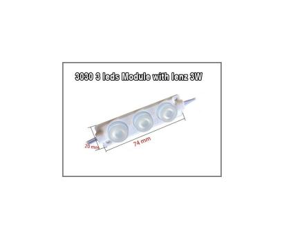 Modul LED 3 SMD 3W 12V Cod: 7520-3LED-3030 - Alb Automotive TrustedCars