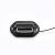 Set 2 lampi numar carcasa neagra lumina:alba / 12V-24V (Set 2 buc) Cod:2102501A/BK Automotive TrustedCars