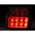 Lampa spate 99,6x93, 3 functii, LED, cablu, LED Fristom Cod:FT-222 Automotive TrustedCars