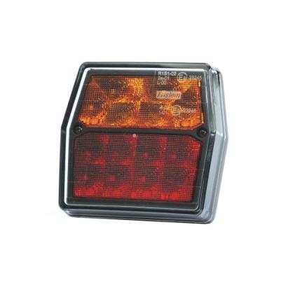 Lampa spate 99,6x93, 4 functii, iluminare numar, LED, cablu, Fristom Cod: FT-222T Automotive TrustedCars