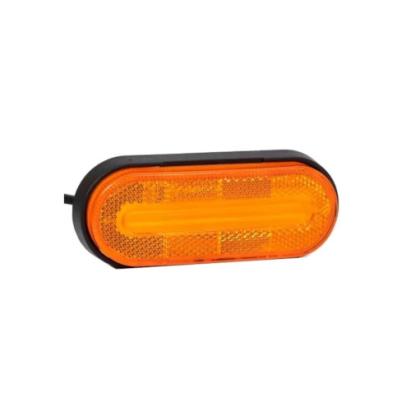 Lampa gabarit 124x51 LED galbena 12-36V Fristom Cod: FT-070Z Automotive TrustedCars