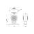 Lampa gabarit brat 68mm LED Fristom Cod: FT-141A Automotive TrustedCars