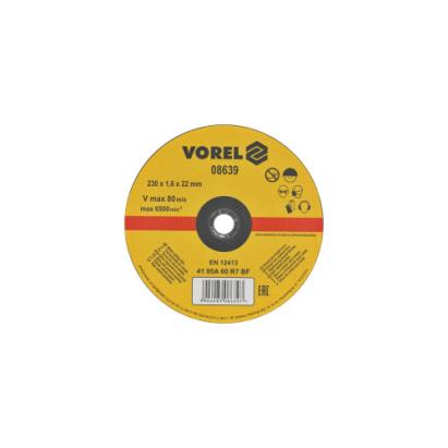 Disc debitat metale 230X1,6X22mm VOREL Cod: 08639 Automotive TrustedCars