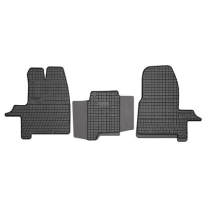 Covoare cauciuc compatibile Ford Tourneo Custom I 2012-2021 Randul 1 sofer + pasager Cod: D00312 / P60 Automotive TrustedCars