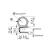 Rola cheder cauciuc universal cu insertie de metal, 10 metri Cod:DISBN34-10 Automotive TrustedCars