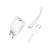 Incarcator retea USB/USB-C, Quick Charge QC3.0 20W cu cablu compatibil Lighting (Iphone ) Cod:XO-L64-NB113 Automotive TrustedCars