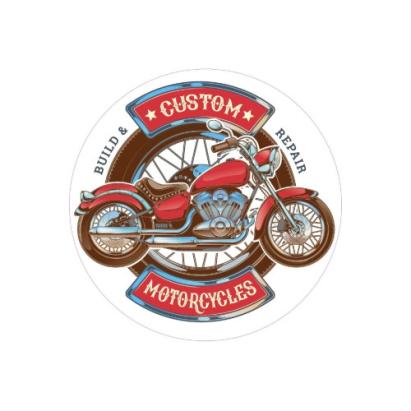 Abtibild "CUSTOM MOTORCYCLES" Cod: TAG 039 / T2 Automotive TrustedCars