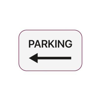 Abtibild "PARCARE STANGA" Cod: TAG 032 / T2 Automotive TrustedCars