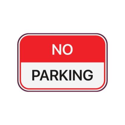 Abtibild "NO PARKING" Cod: TAG 022 / T2 Automotive TrustedCars