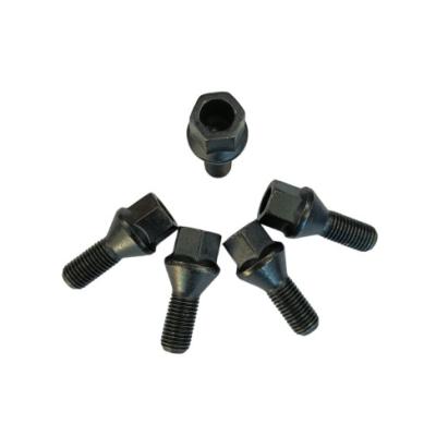 Prezoane Jante Aluminiu M12x1,5mm Negre ( con drept ) 26mm Automotive TrustedCars