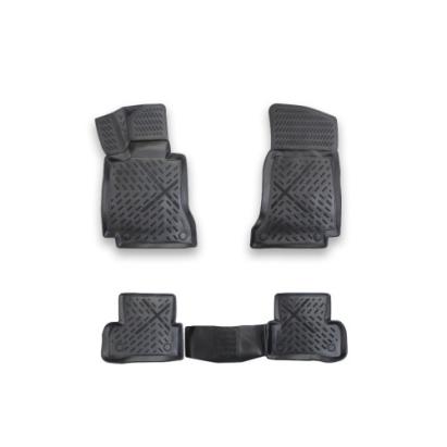 Covoare cauciuc tavita compatibile Mercedes Clasa C W205 2014-2020 Cod: 3D AP-1111 / A80-X143 Automotive TrustedCars