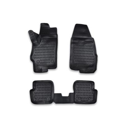 Covoare cauciuc tavita compatibile Fiat Punto 2005-2018  Cod: 3D AP-1203 / A80-X106v2 Automotive TrustedCars