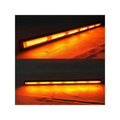Proiector stroboscopic LED COB 5 module 12 24V lumina galbena Cod: AS-COB-5 Automotive TrustedCars