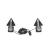 Set lampi LED magnetice cu triunghiuri reflectorizante pentru remorca, fisa 7 pini, cablu 2,5m, cablu fisa 7,5 m Cod: BK98483 Automotive TrustedCars
