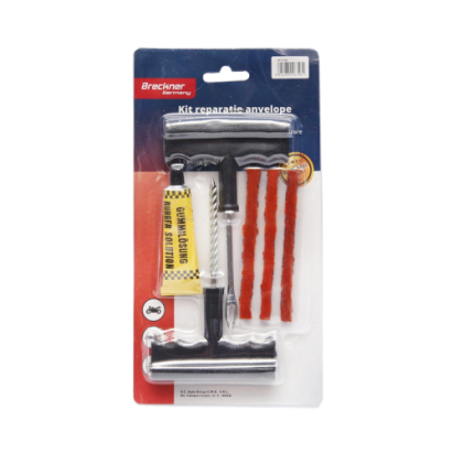 Kit profesional vulcanizare anvelope tubeless la rece cu snur si adeziv Cod:BK77440 Automotive TrustedCars