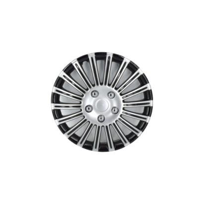 Set capace roti Negru / Argintiu 15" Cod: G-507 Automotive TrustedCars