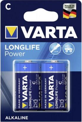 Baterie Varta LongLife Power C R14 1,5V Alcalina set 2 buc. Automotive TrustedCars