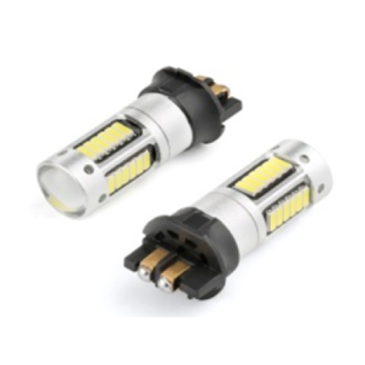 Bec PW24W  30SMD 4014 12V-24V CANBUS 600 lumen, lumina: alba JSUN54 Automotive TrustedCars