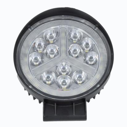 Proiector LED cu angel eye SPT-4inch-57 47W 12-24V Spot 30° Automotive TrustedCars