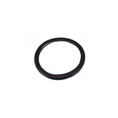 Husa volan din imitatie piele marime M culoare negru cusatura rosie Cod: FX62 Automotive TrustedCars