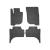 Covoare interior cauciuc El Toro compatibile Mitsubishi L200 2019-> Cod: 410602 P60 Automotive TrustedCars