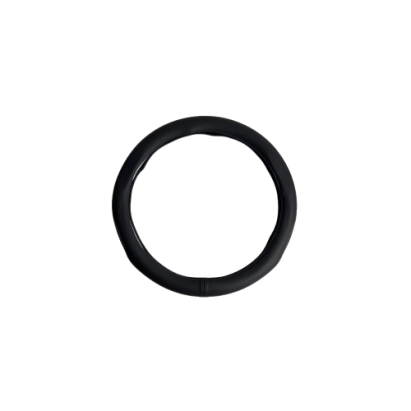 Husa volan imitatie piele cu gaurele marime 2XL culoare Negru Cod: A122 Automotive TrustedCars