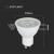 Spot LED Cip SAMSUNG GU5.3 6.5W MR16 Lentilă de Plastic 110` 6400K COD:206 Automotive TrustedCars