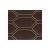 Material imitatie piele tapiterie hexagon cu gaurele maro/cusatura bej Cod:Y03MB Automotive TrustedCars