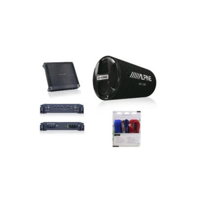 Pachet Subwoofer ALPINE SWT-12S4 + Statie BBX-T600 + Kit de cabluri 350940 Automotive TrustedCars
