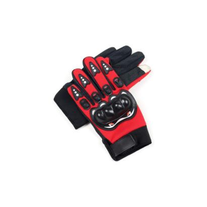 Manusi Moto, Atv, Bicicleta cu protectii, Marime universala, Rosu - Negru Cod: 11371 Automotive TrustedCars