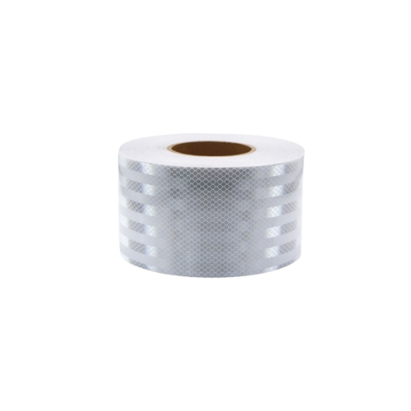 Banda reflectorizanta tip fagure culoare Alb 10cmx25m Cod: CH-010W Automotive TrustedCars