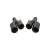 Set ornament toba stanga -dreapta Negru compatibil BMW Cod: 7100417 Automotive TrustedCars