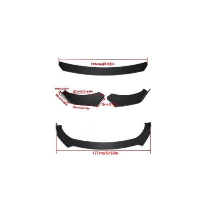 Prelungire bara fata universala / Spoiler culoare Carbon Cod: UNV-013C Automotive TrustedCars