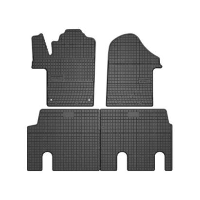 Covoare interior cauciuc El Toro compatibile Mercedes Vito III fata + randul 1 spate 2014–2023 Cod: 410312 P60 Automotive TrustedCars