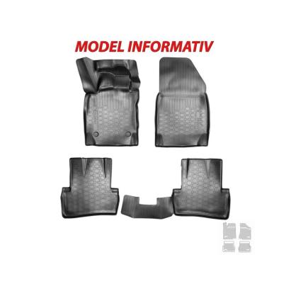 Covoare cauciuc stil tavita Seat Toledo IV 2012 -> ( 3D 61603​​​, A10 ) Automotive TrustedCars