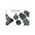 Covoare cauciuc tavita compatibile Renault Fluence 2009-2016 Cod: 3D 61508​​​​​​ / A10 Automotive TrustedCars