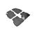 Covoare cauciuc stil tavita Ford Focus II 2004-2011 Cod: 3D 60413 / A10 Automotive TrustedCars
