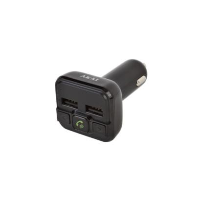 Modulator FM Akai , Bluetooth, USB, Micro SD Card reader, functie incarcator telefon, microfon incorporat, egalizator Cod: FMT-20BT Automotive TrustedCars
