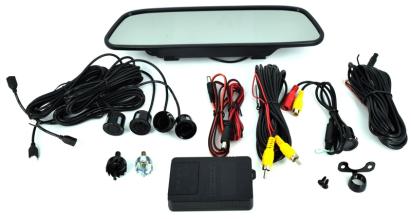 Sistem senzori parcare si camera marsarier cu display tip oglinda de 5" COD: 5004 Automotive TrustedCars