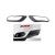 Ornament plastic pentru iesirile de toba BMW X6 Cod: 6XB Automotive TrustedCars