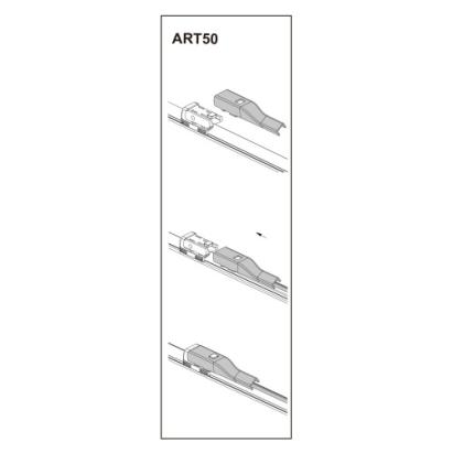 Stergator parbriz pasager VOLKSWAGEN PASSAT CC 2012➝ COD:ART50 19" Automotive TrustedCars