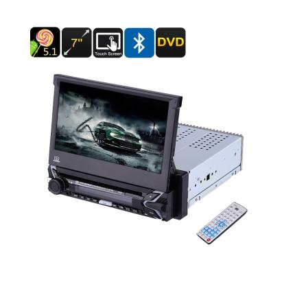 Media Player 7" cu touchscreen DVD, MP3,  MP4, bluetooth, 1DIN, Cod:9505 Automotive TrustedCars