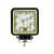 Proiector LED patrat de 27W 12/24V Spot Beam 30° cu angel eyes LW016 Automotive TrustedCars