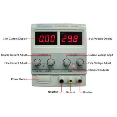 Sursa tensiune reglabila 0 - 30V, 5A COD:305D Automotive TrustedCars