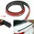 Eleron din cauciuc tip M NEGRU 1,5m x 3.5cm Automotive TrustedCars