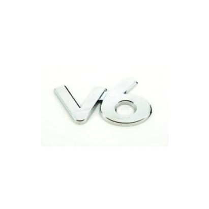 Ornament cromat "V6" Cod: P6V Automotive TrustedCars